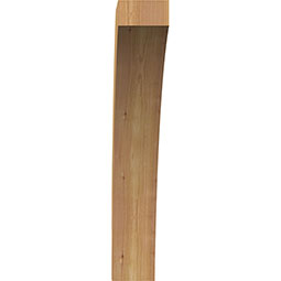 Ekena Millwork - BRCTHR00 - Thorton Rustic Wood Knee Brace