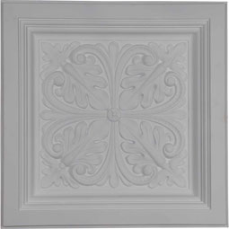 Ekena Millwork - CT24X24CN - 23 7/8"W x 23 7/8"H x 2 1/2"P Cornelia Ceiling Tile
