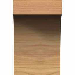 Ekena Millwork - RFTHUN00 - Huntington Rustic Timber Wood Rafter Tail