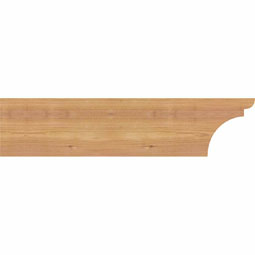 Ekena Millwork - RFTYOR00 - Yorktown Rustic Timber Wood Rafter Tail