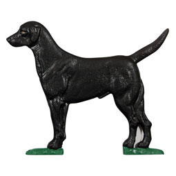 Whitehall Products LLC - WH01123 - 10 1/4"W x 8 1/2"H Black Lab Mailbox Ornament, Color