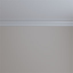 Ekena Millwork - MLD04X02X05CL - 3 5/8"H x 2 1/2"P x 4 5/8"F x 94 1/2"L Classic Cove Crown Moulding