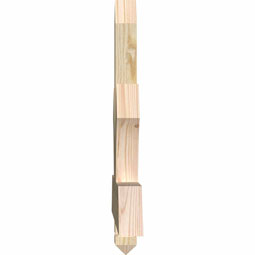 Ekena Millwork - GBWRED00 - Redmond Rustic Timber Gable Bracket