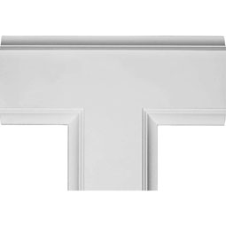 Ekena Millwork - CC08ITE02X14X20TR - 14"W x 2"P x 20"L Inner Tee for 8" Traditional Coffered Ceiling System