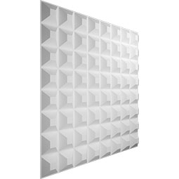 Ekena Millwork - WPBR - 19 5/8"W x 19 5/8"H Bradford EnduraWall Decorative 3D Wall Panel