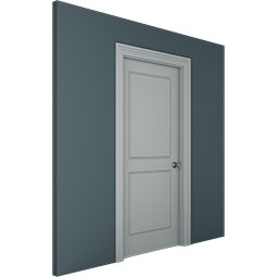 Ekena Millwork - CAS04X01FL - 4"H x 5/8"P x 94 1/2"L Fluted Panel Window & Door Casing
