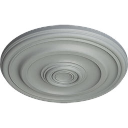 Ekena Millwork - CM12KP_P - 11 7/8"OD x 1 1/4"P Kepler Traditional Ceiling Medallion (For Canopies up to 2 5/8")