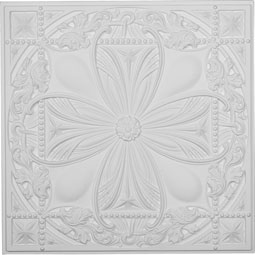 Ekena Millwork - CT24X24CE - 24"W x 24"H x 3/4"P Cole Ceiling Tile