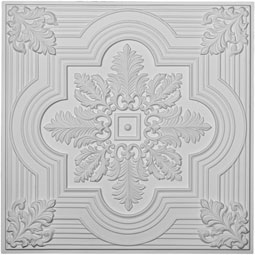Ekena Millwork - CT24X24AD - 24"W x 24"H x 3/4"P Adonis Ceiling Tile