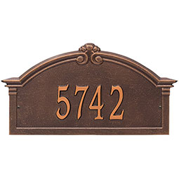 Whitehall Products LLC - WH3134 - 18 3/4"W x 10 1/4"H x 3/8"D Roselyn Grande One Line Wall Plaque
