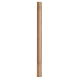 Osborne Wood Products, Inc. - BX1813RO - 2 3/4"W x 34 1/2"H, Wood Corner Post, Red Oak