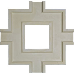 Ekena Millwork - CC08ISI04X36X36DE - 36"W x 4"P x 36"L Inner Square Intersection for 8" Deluxe Coffered Ceiling System (Kit)