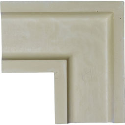 Ekena Millwork - CC08PIC04X14X14DE - 14"W x 4"P x 14"L Perimeter Inside Corner for 8" Deluxe Coffered Ceiling System (Kit)