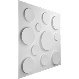 Ekena Millwork - WPCS - 19 5/8"W x 19 5/8"H Cosmo EnduraWall Decorative 3D Wall Panel