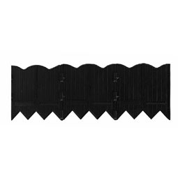 Avon Plastics, Inc - MM97220 - 6"H x 20'L Border Master Poundable Edging, Black (Includes 3 Connectors)