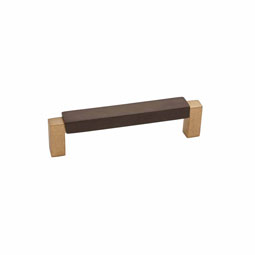 Hardware International - HI-AC-FLAT-TOP-HANDLE - Angle Two-Tone Style, Bronze Contemporary Flat Top Handle