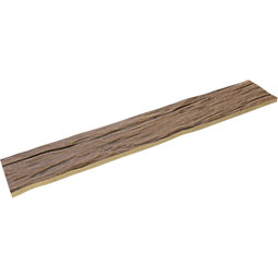 Ekena Millwork - BMRWS1-ST - 1-Sided Riverwood Endurathane Faux Wood Beam Plank