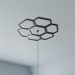 Ekena Millwork - CMPPFO - Florin Architectural Grade PVC Pierced Ceiling Medallion