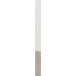 Ekena Millwork - GVPOH - Horizontal Elongated Octagon PVC Gable Vent