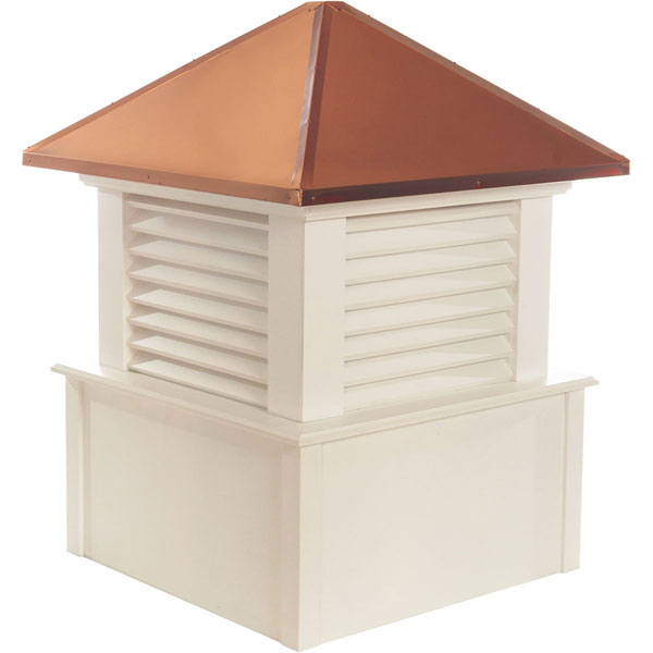  - GDCWV - Cornwall Vinyl Cupola with Copper Roof