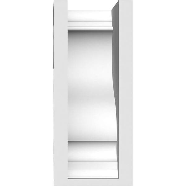 Ekena Millwork - CORPSSCR - Standard Scroll Architectural Grade PVC Corbel