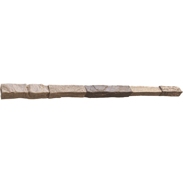 Ekena Millwork - PNUTS02X48 - 48"W x 2"D x 2"H Universal Trim Sill for StoneCraft Faux Riverrock Siding Panels