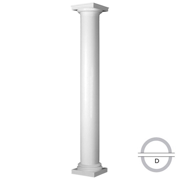 CW Ohio Inc. - ESANPSA - Endura-Stone Column, Round Non-Tapered Shaft (FRP)