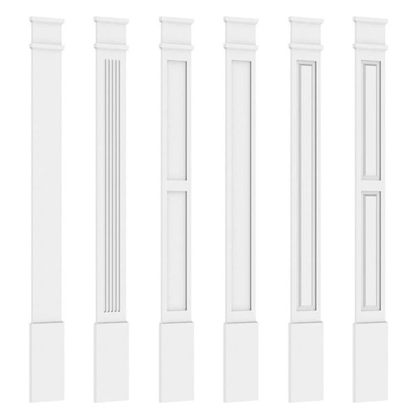 Ekena Millwork - PILP - Architectural Grade PVC Pilaster
