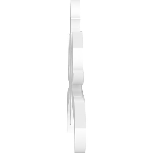 Ekena Millwork - GPPFLO - Standard Florence Architectural Grade PVC Gable Pediment