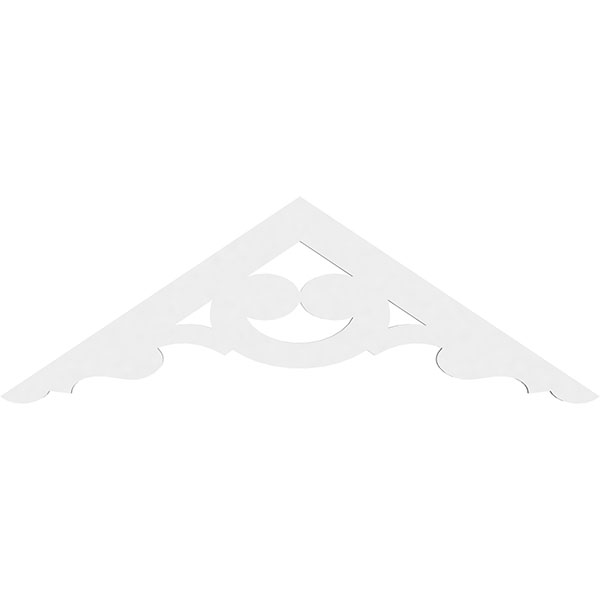 Ekena Millwork - GPSROB - Standard Robin Signature Urethane Gable Pediment