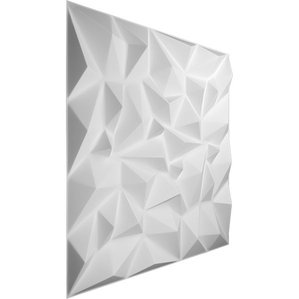 Ekena Millwork - WPLT - 19 5/8"W x 19 5/8"H Leto EnduraWall Decorative 3D Wall Panel