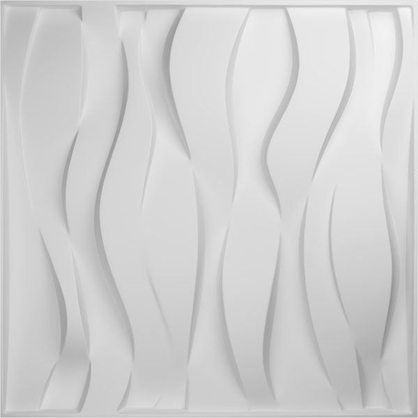 Ekena Millwork - WPRV - 19 5/8"W x 19 5/8"H Riverbank EnduraWall Decorative 3D Wall Panel