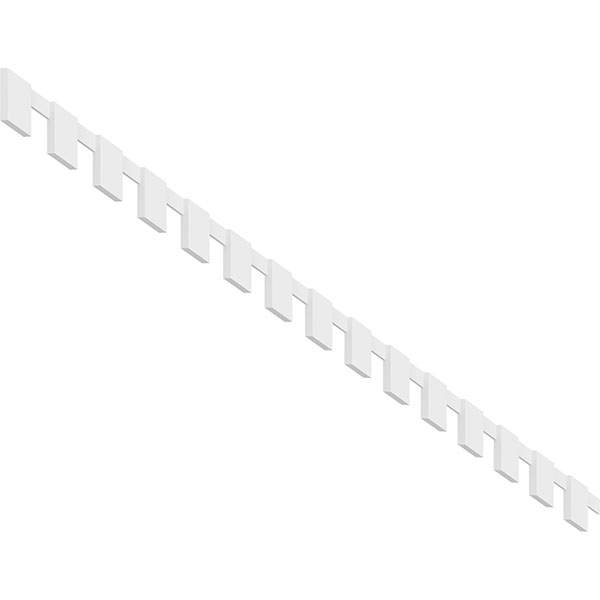 DENP04PR0612FAY02 4-Inch H x 1-Inch P x 89 1/2-Inch L Fayet