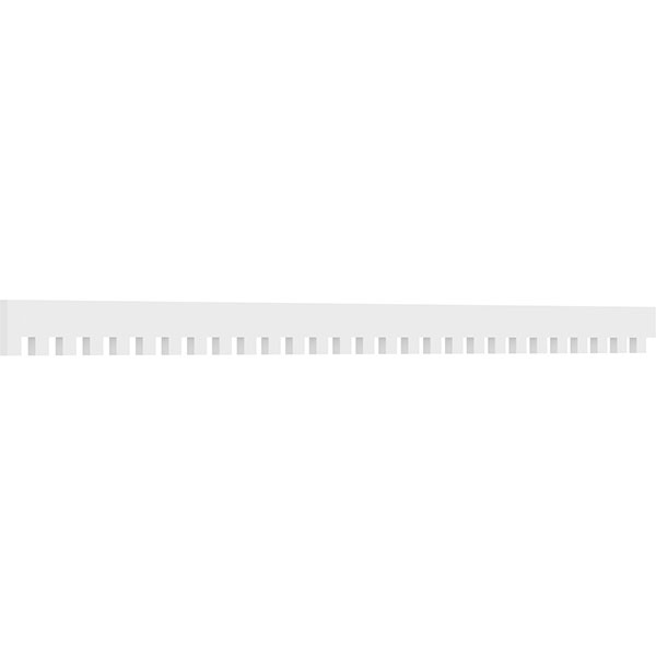 Ekena Millwork - DENPSAN00 - Sanford Architectural Grade PVC Dentil Trim