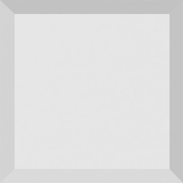 Ekena Millwork - ROSPSDG01 - Standard Sedgwick Rosette with Beveled Edge