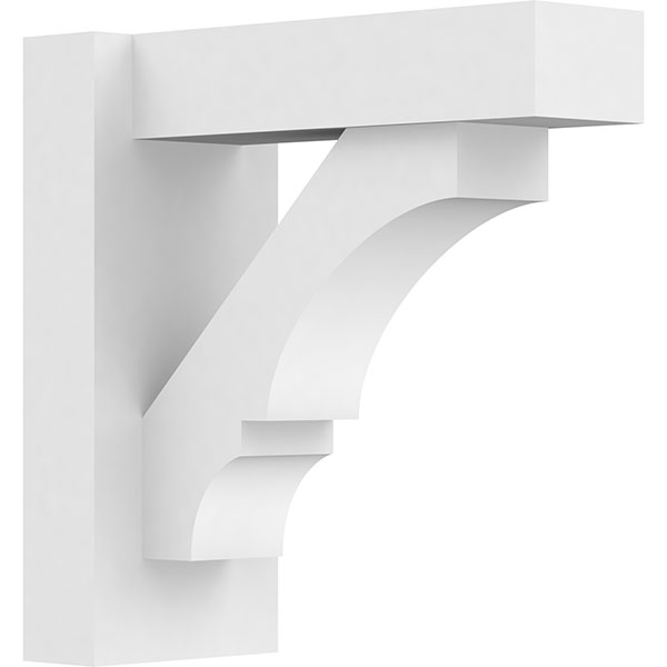 Ekena Millwork - OUTPSBOA05 - Balboa Architectural Grade PVC Outlooker with Block Ends