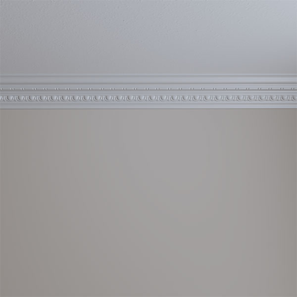 Ekena Millwork - MLD03X03X05ST - 3 5/8"H x 3 3/8"P x 5"F x 94 1/2"L Stockport Traditional Crown Moulding