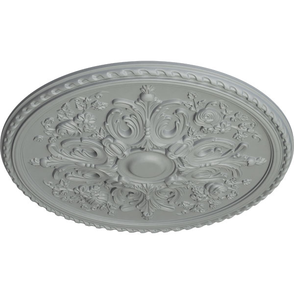 Ekena Millwork - CM32BR_P - 32 5/8"OD x 2"P Bradford Ceiling Medallion (Fits Canopies up to 6 5/8")