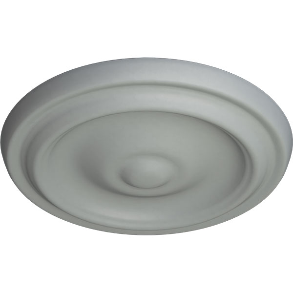 Ekena Millwork - CM09MA_P - 9 5/8"OD x 1 1/8"P Maria Ceiling Medallion (Fits Canopies up to 1 3/4")