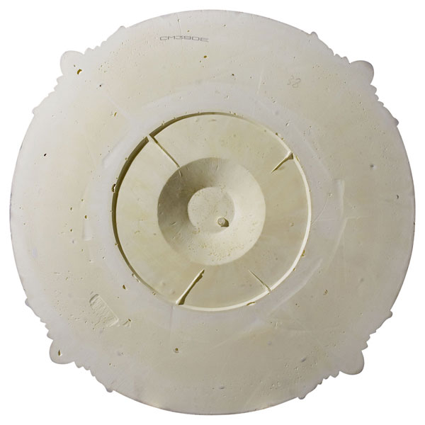Ekena Millwork - CM39AT_P - 39 1/2"OD x 2 1/2"P Attica Ceiling Medallion (Fits Canopies up to 3 3/4")