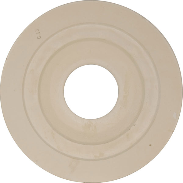 Ekena Millwork - CM12PM_P - 12 1/8"OD x 3 1/2"ID x 1"P Palmetto Ceiling Medallion (Fits Canopies up to 4 7/8")