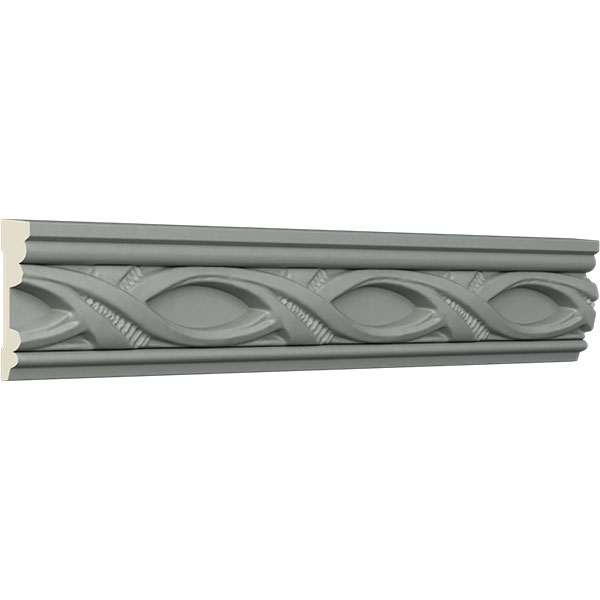 Ekena Millwork - SAMPLE-PIR02X00ME - SAMPLE - 1 3/4"H x 1/2"P x 12"L Medway Pierced Moulding with Backplate