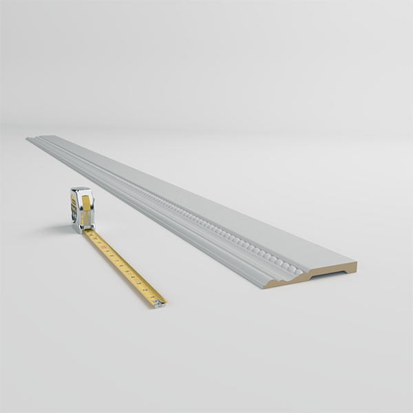 Ekena Millwork - SAMPLE-BBD06X01OS - SAMPLE - 6"H x 5/8"P x 12"L Oslo Rope Baseboard Moulding