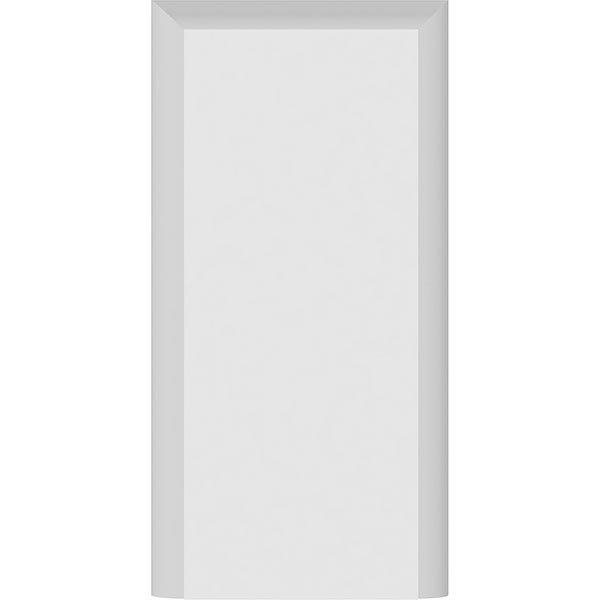 Ekena Millwork - PBPFOS05 - Standard Foster Plinth Block With Rounded Edge