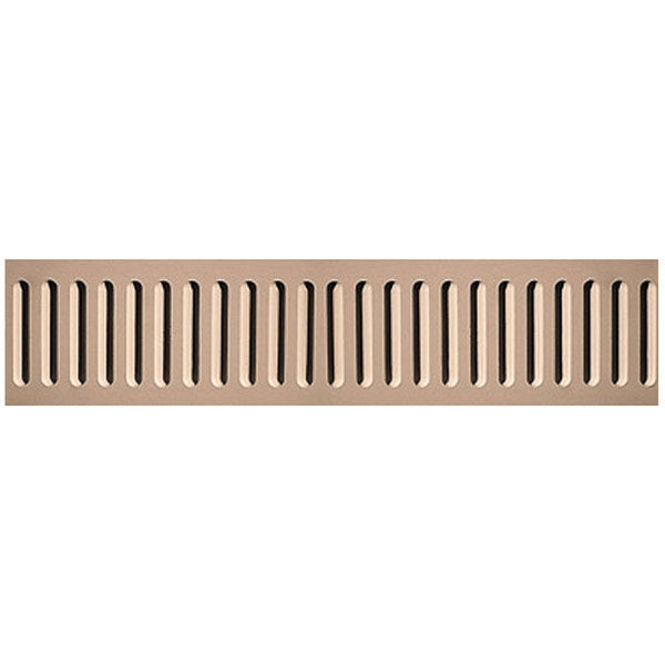 Pearlworks - FRZ-200D - Approx. 7" x 3/4" x 10' Fluted stretcher 1-3/8" repeat. Minimum radius 32" on edge 25' on arch.