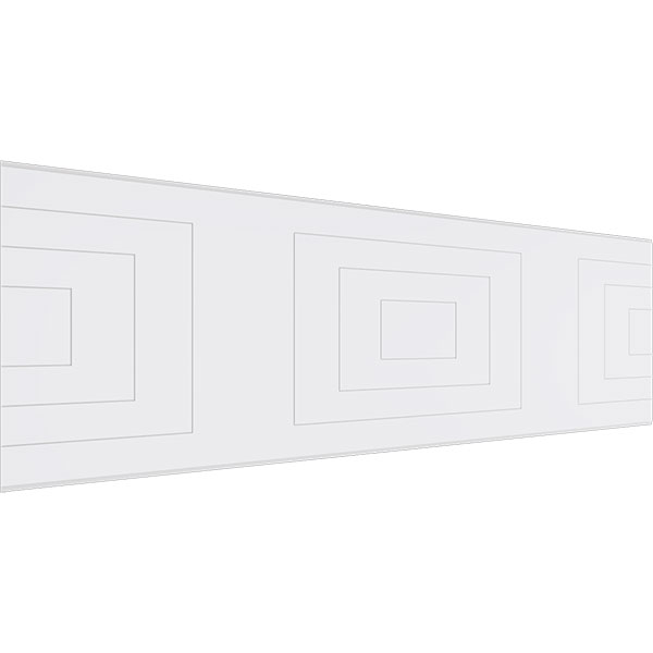 Ekena Millwork - WPKPMCM - Mid Century Modern PVC Fretwork Wainscot Wall Panel