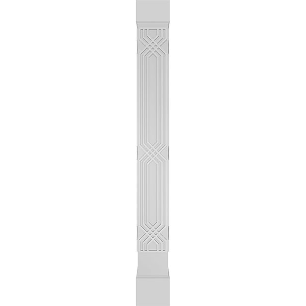 Ekena Millwork - CCENATL - Craftsman Classic Square Non-Tapered Atlas Fretwork Column