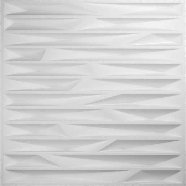 Ekena Millwork - WPEN - 19 5/8"W x 19 5/8"H Enterprise EnduraWall Decorative 3D Wall Panel