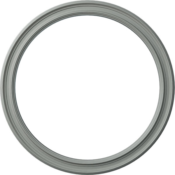 Ekena Millwork - CR23CL_P - 24"OD x 20"ID x 2"W x 7/8"P Claremont Ceiling Ring