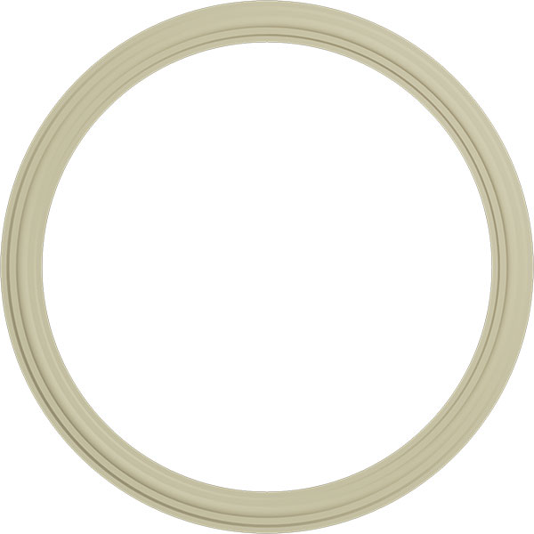 Ekena Millwork - CR41TR_P - 41 3/4"OD x 35 1/4"ID x 3 1/4"W x 3/4"P Traditional Ceiling Ring